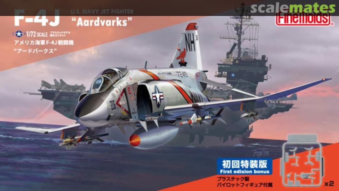 Boxart F-4J "Aardvarks" FP43S Fine Molds