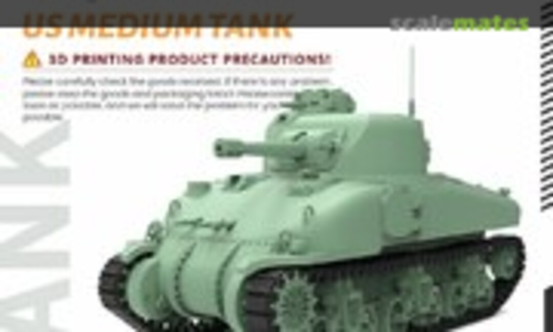 1:48 T6 US Medium Tank (SSMODEL 48533)