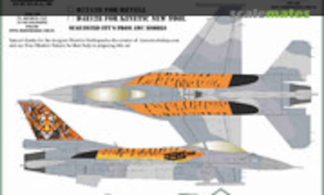 1:72 Greek F-16 Nato Tiger Meet 2016 (ModelMaker D72128)