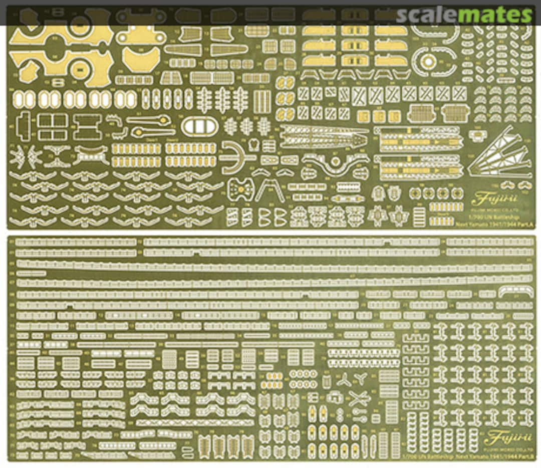 Boxart IJN Battleship Yamato (1941/1944) - Photo-Etched Parts 11696 Fujimi