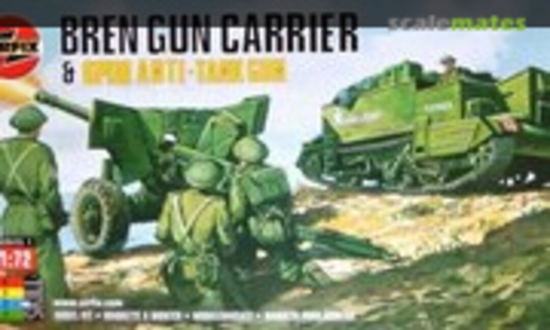 1:76 Bren Gun Carrier &amp; 6pdr Anti-Tank Gun (Airfix 01309)