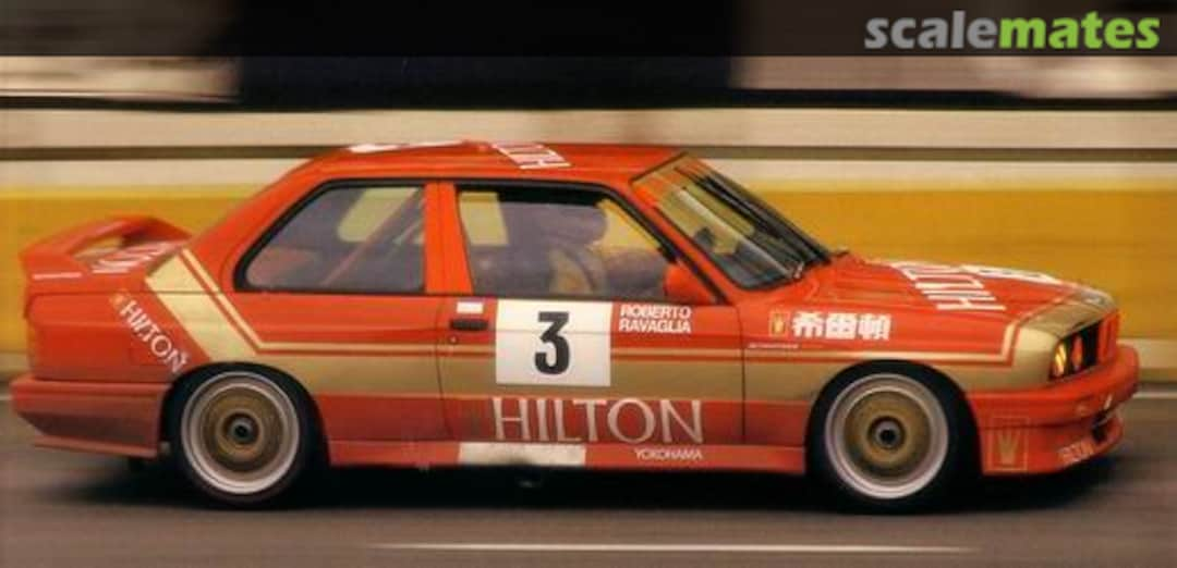 Boxart BMW M3 1987/88 Macau Guia Race "Hilton" D.Quester, R.Ravaglia, M.Oestreich,A.Heger MSMD080 MSM Creation