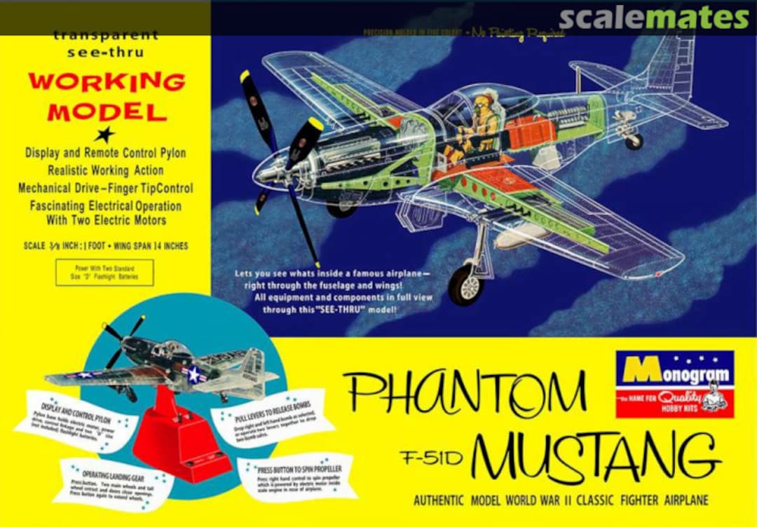 Boxart Phantom F-51D Mustang PA67 Monogram