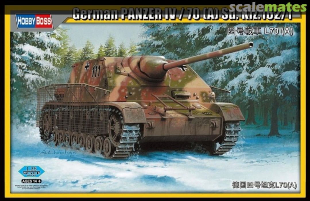 Boxart PANZER IV/70 (A) Sd. Kfz.162/1 80133 HobbyBoss