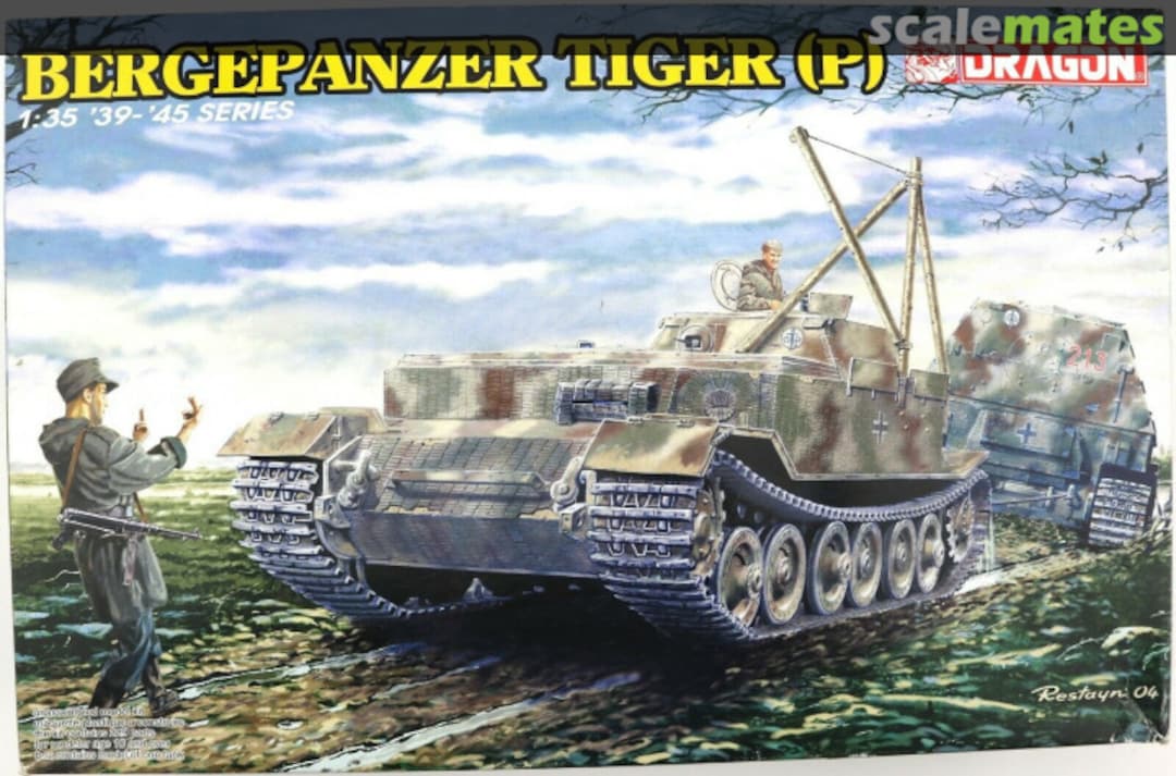 Boxart Bergepanzer Tiger (P) 6226 Dragon