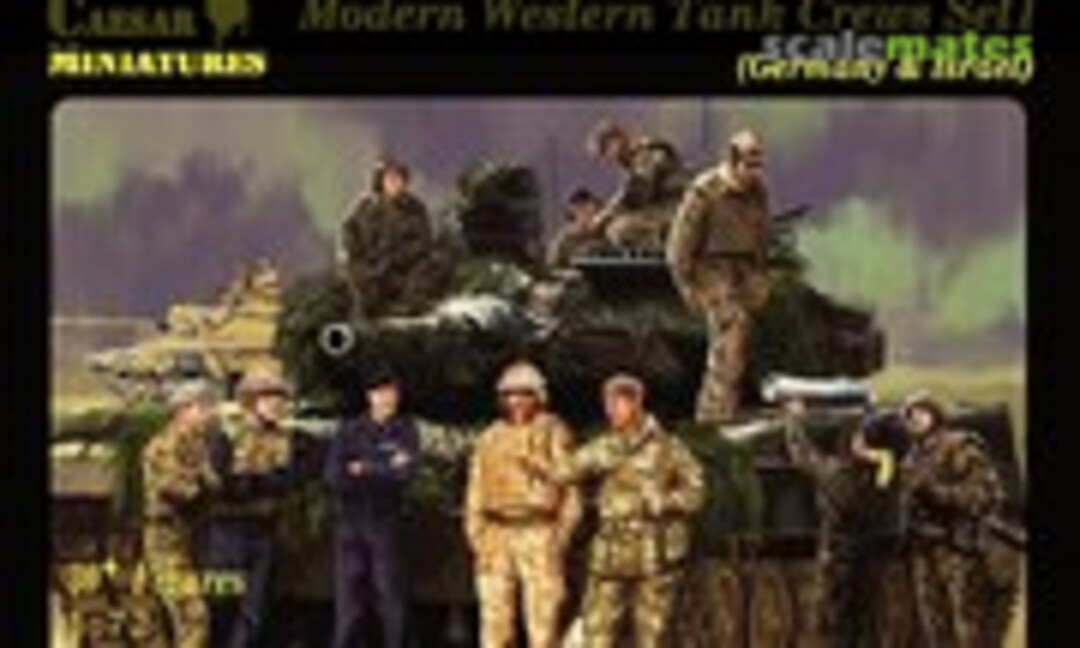 1:72 Modern Western Tank Crews Set 1 (Caesar Miniatures H102)