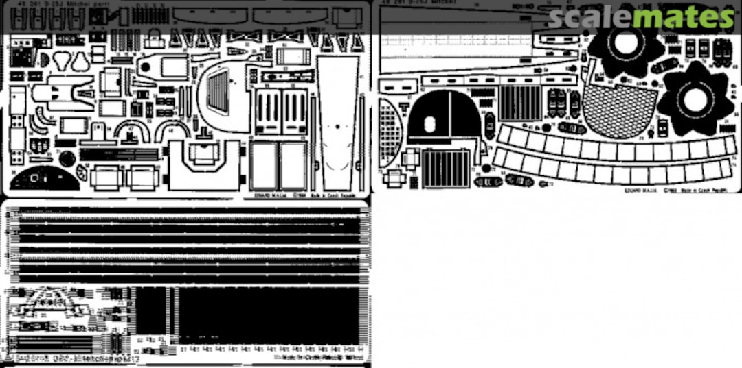 Boxart B-25J Mitchell 48261 Eduard
