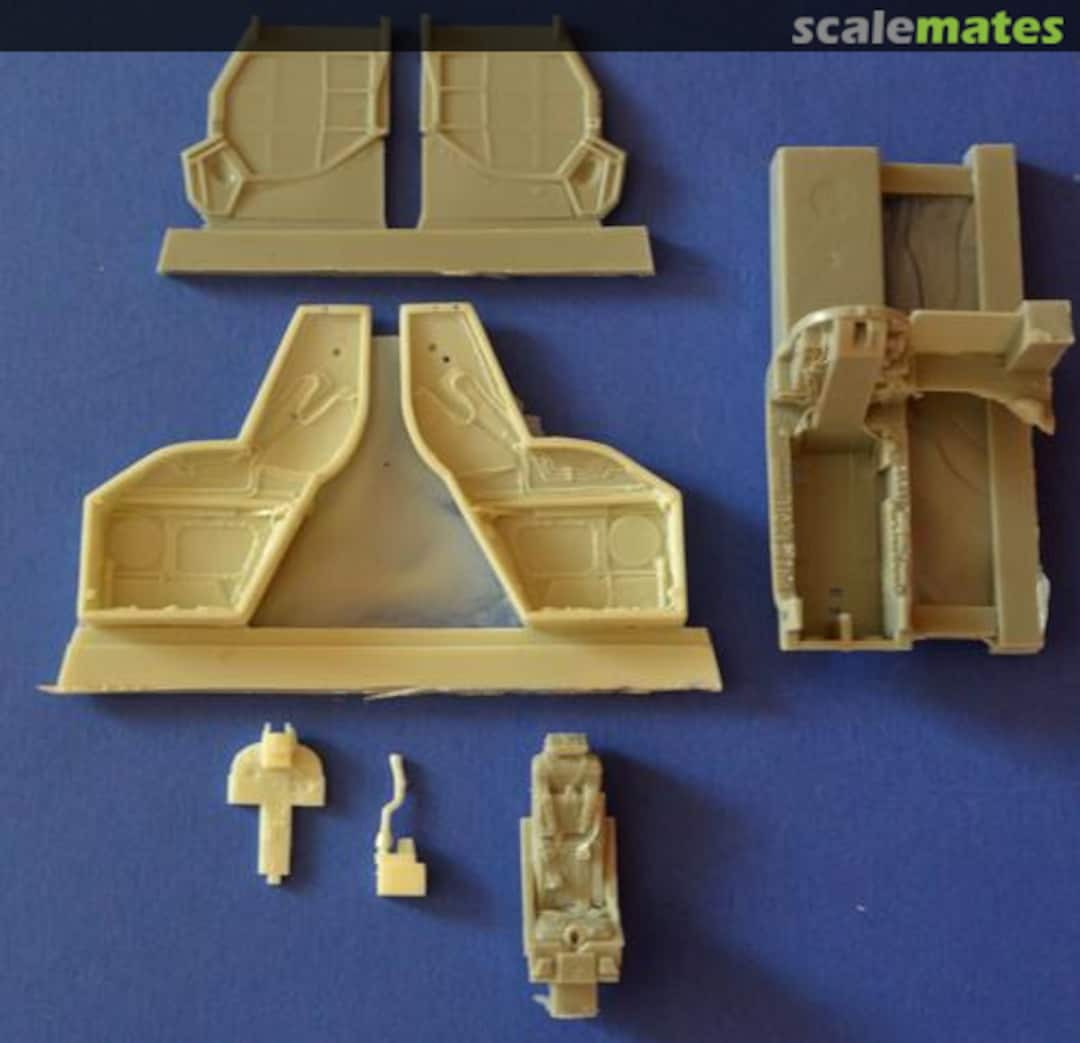 Boxart Kfir C2 cockpit & wheel bay sets RS012 Rafalik