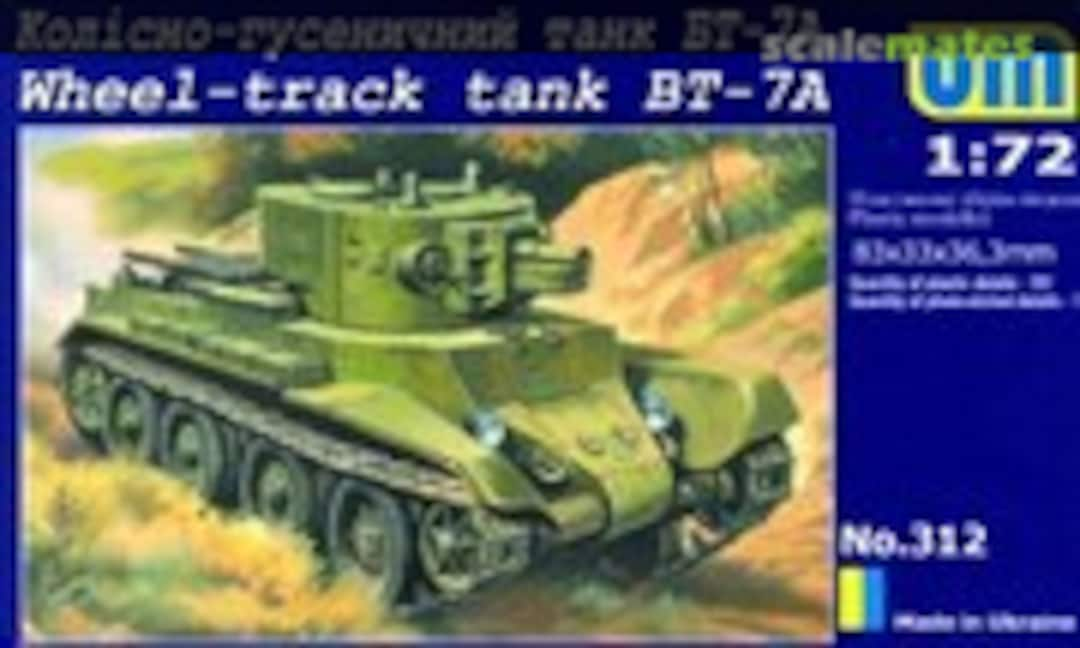 1:72 Wheel-track tank BT-7A (UM  312)