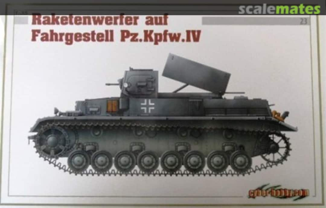 Boxart Raketenwerfer auf Fahrgestell Pz.Kpfw.IV 6437 Cyber Hobby