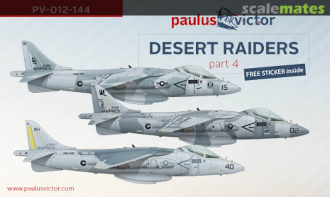 Boxart Desert Raiders Part 4 PV-012-144 PaulusVictor