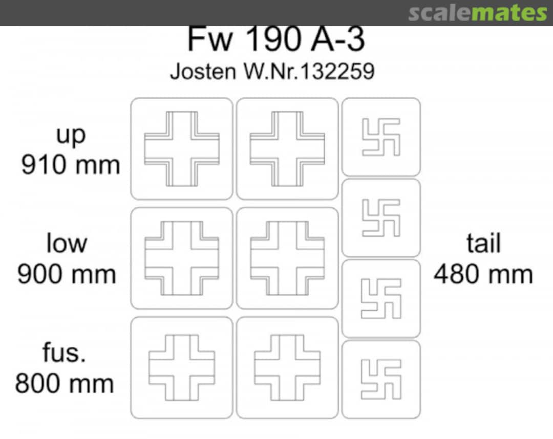 Boxart Focke Wulf Fw 190 A-3 23002 Omask