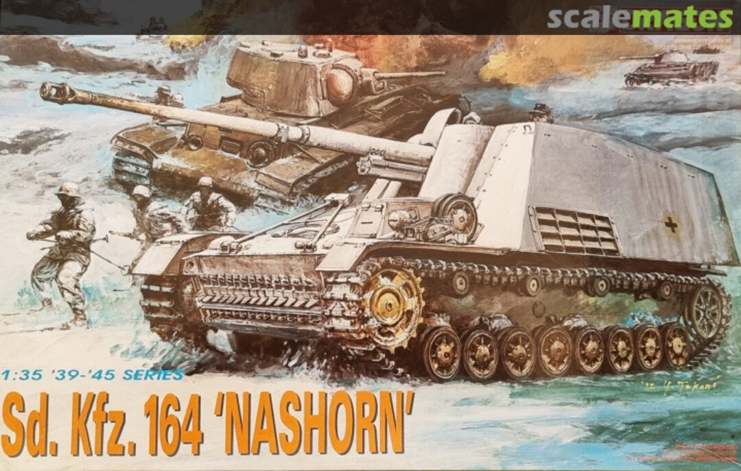 Boxart Sd.Kfz. 164 'Nashorn' 6001 Dragon