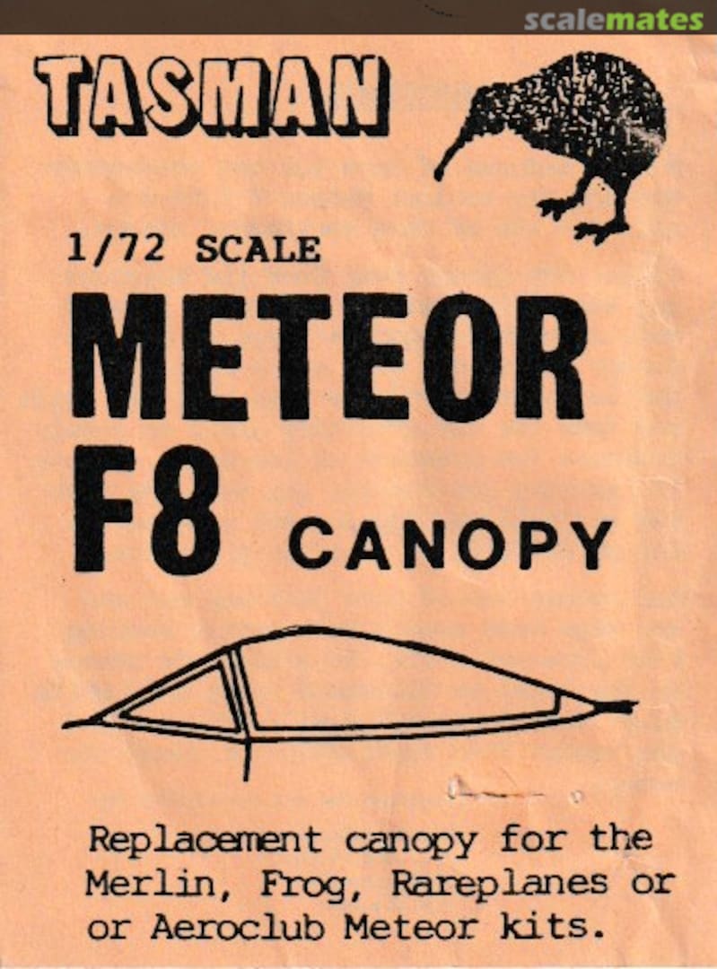 Boxart Meteor F8  Tasman Model Products