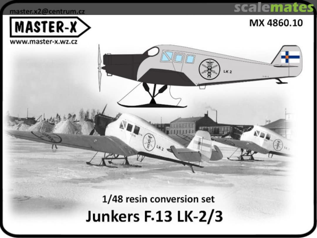 Boxart Junkers F.13 4860.10 Master-X