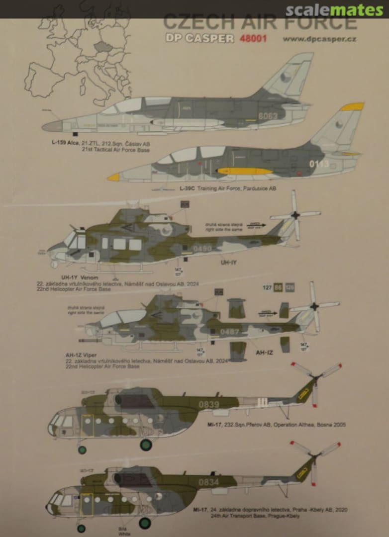 Boxart Czech Air Force 48001 DP Casper