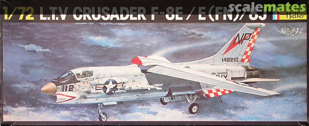 Boxart L.T.V Crusader F-8E/E(FN)/8J 259 Heller