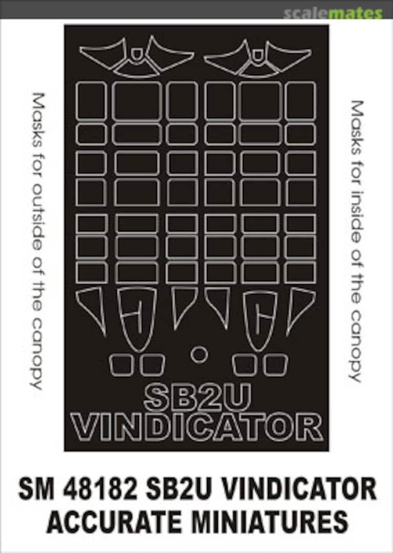 Boxart Vought SB2U Vindicator SM48182 Montex