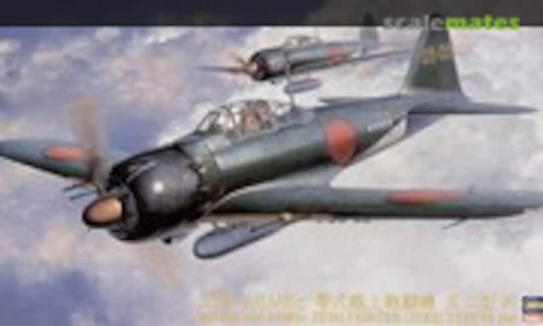 1:48 Mitsubishi A6M5c Zero Fighter (Zeke) Type 52 Hei (Hasegawa 09072)