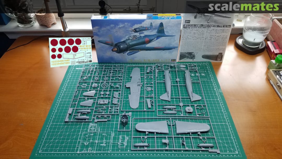 Contents Mitsubishi A6M5c Zero Fighter (Zeke) Type 52 Hei 09072 Hasegawa