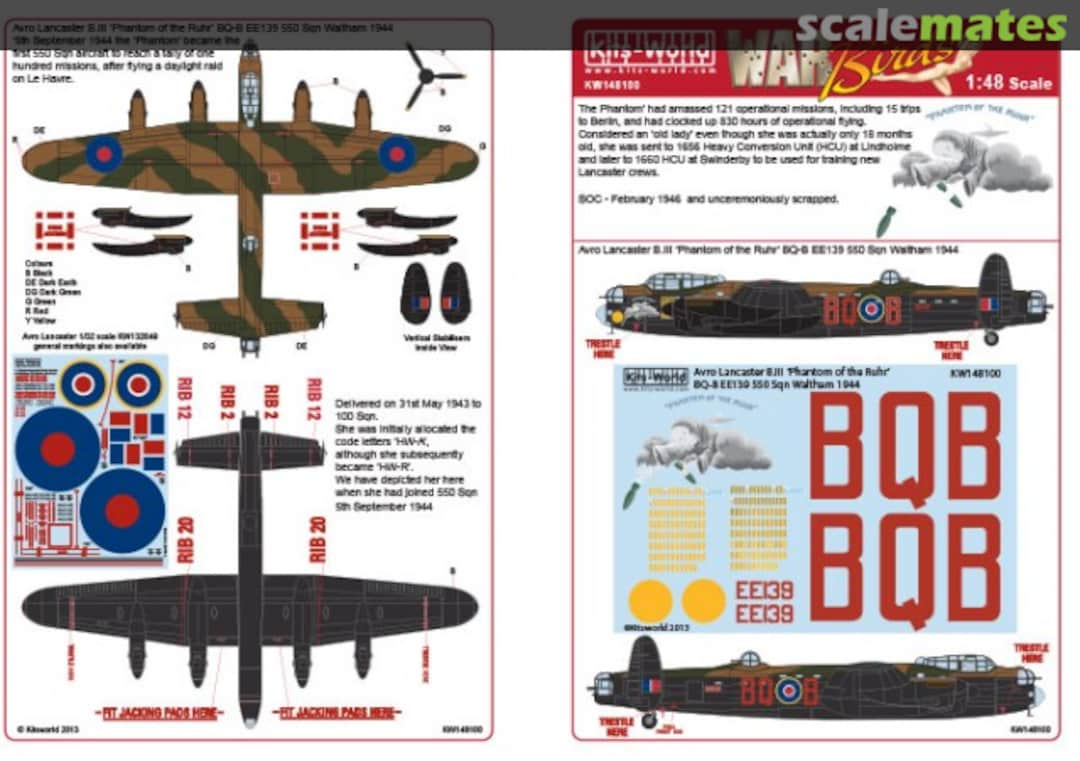 Boxart Avro Lancaster B.III KW148100 Kits-World