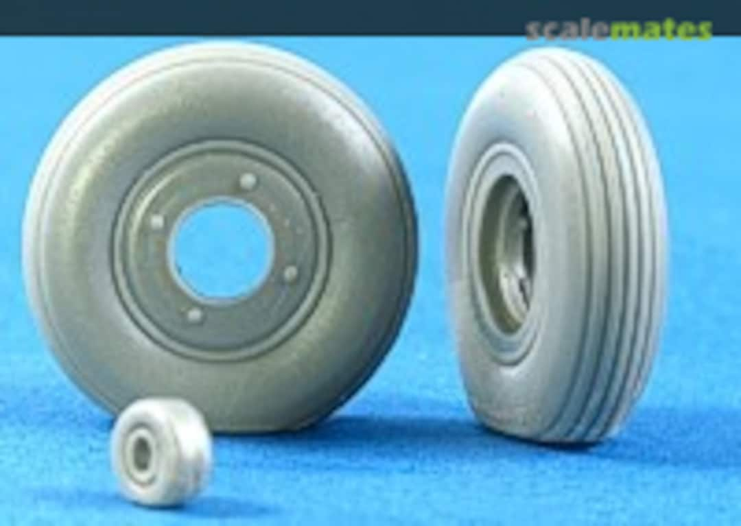 Boxart A6M Zero Weighted Wheels MST32001 MasterCasters