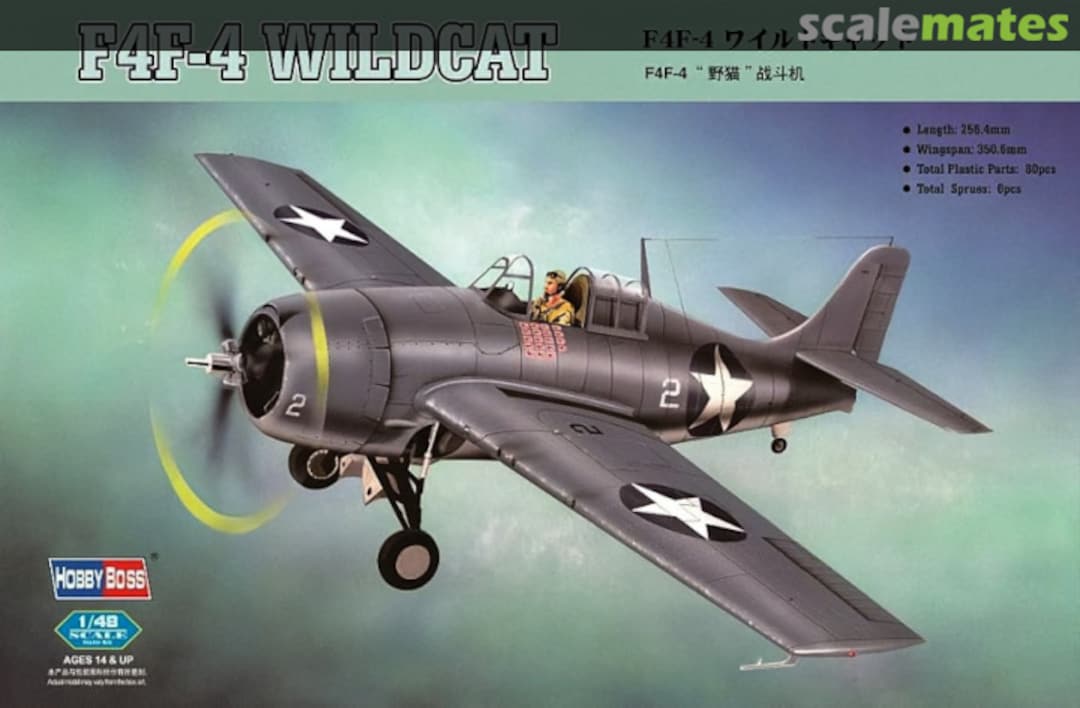 Boxart F4F-4 Wildcat 80328 HobbyBoss