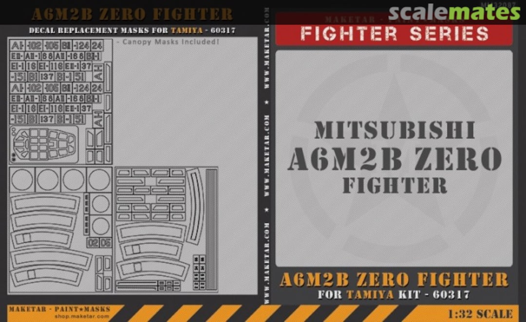 Boxart Mitsubishi A6M2b Zero Fighter MM32087K Maketar