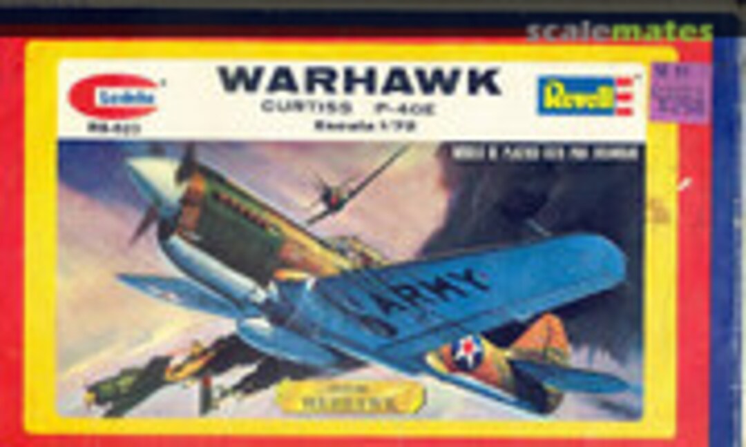 1:72 Warhawk Curtiss P-40 (Revell/Lodela H-623)