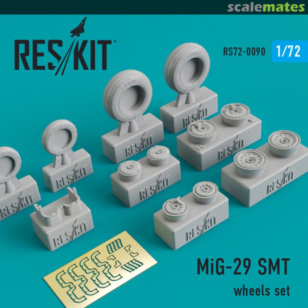 Boxart MiG-29 (SMT) Wheels Set RS72-0090 ResKit