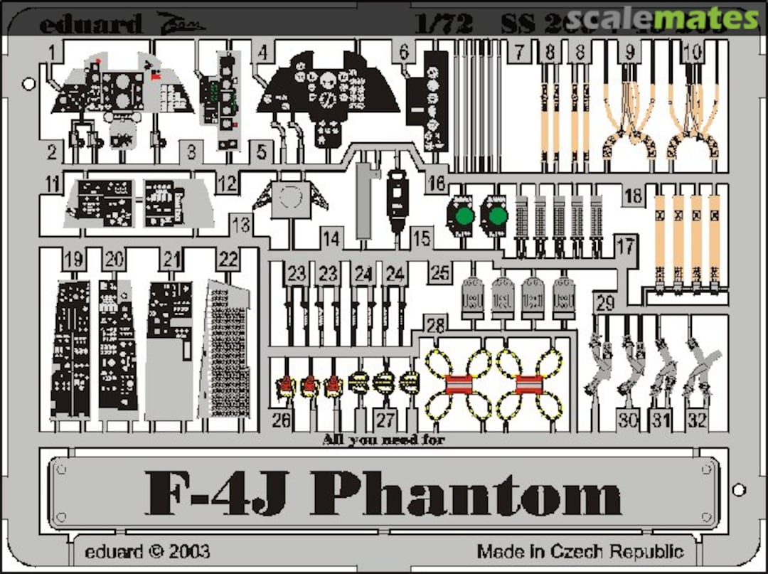 Boxart F-4J SS209 Eduard