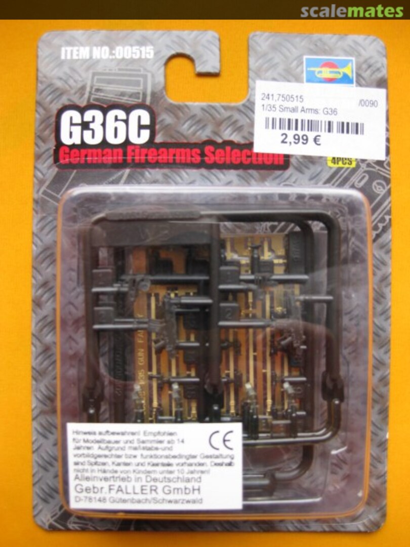 Boxart G36C 00515 Trumpeter