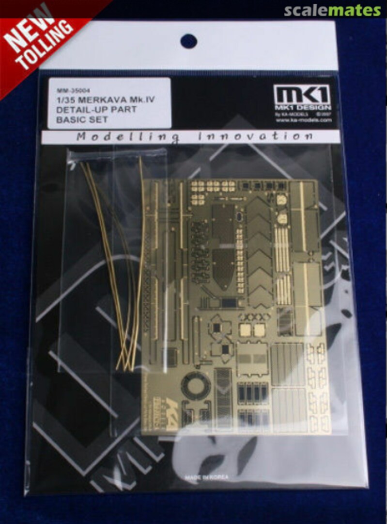 Boxart Merkava Mk.IV Detail-Up Etched Parts – Basic MM-35004 MK1 Design