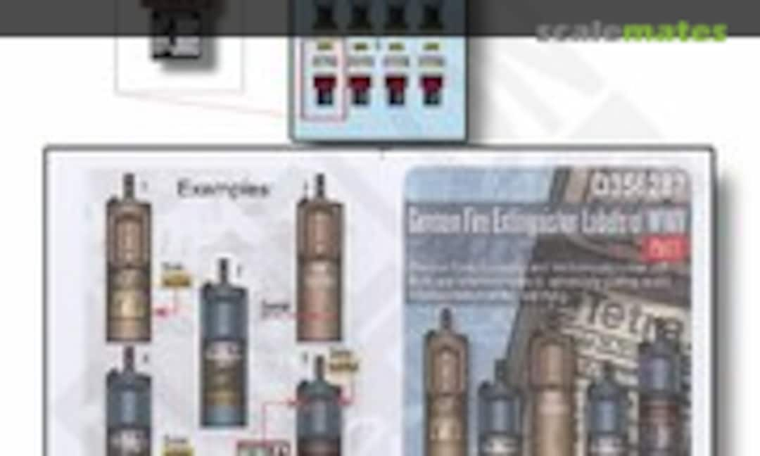 1:35 Fire Extinguisher Labels of WWII (Part 1) (Echelon Fine Details D356287)