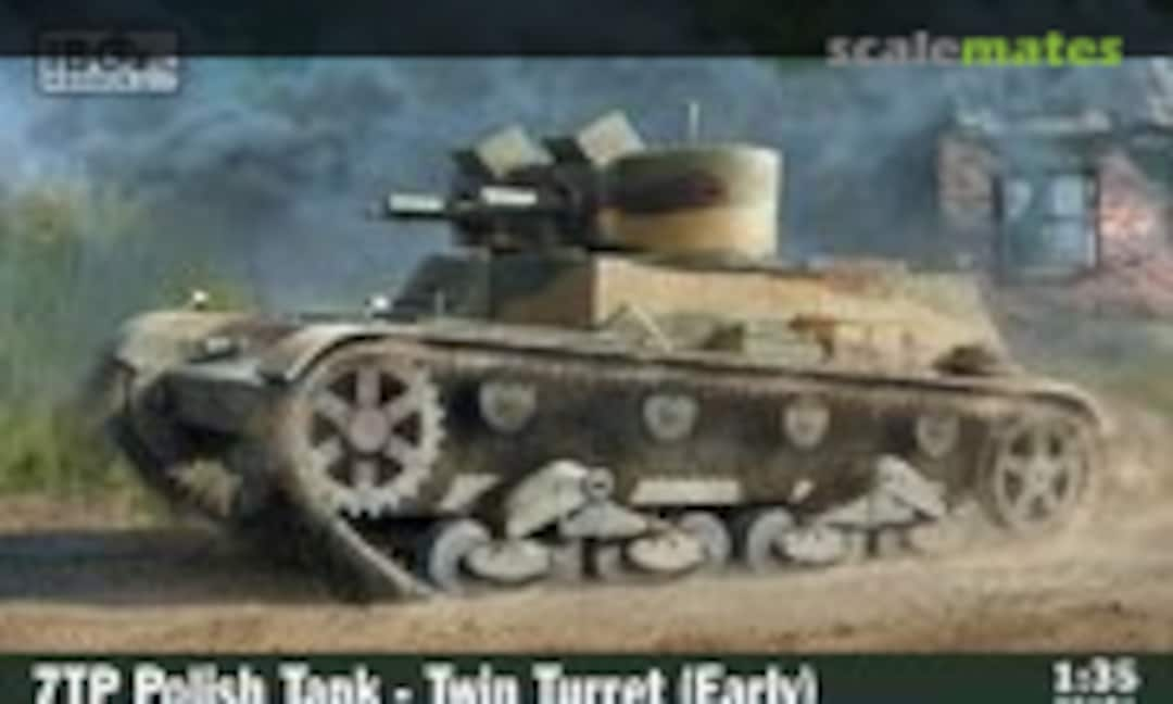 1:35 7TP Polish Tank - Twin Turret (IBG Models 35071)