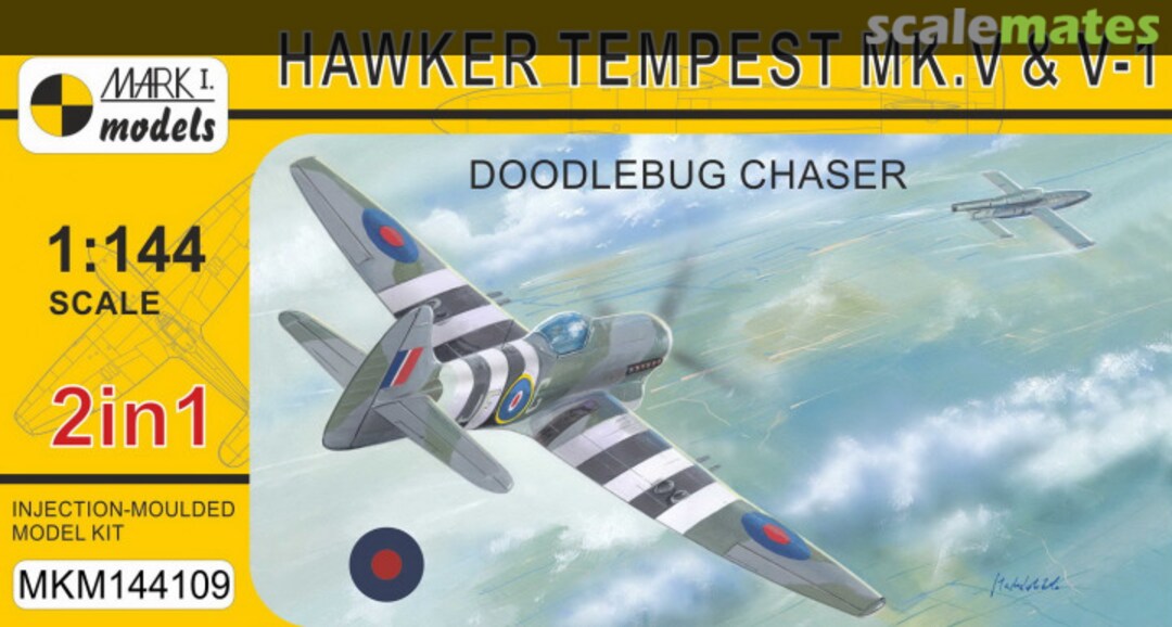 Boxart Hawker Tempest Mk.V & V-1 MKM144109 Mark I Models