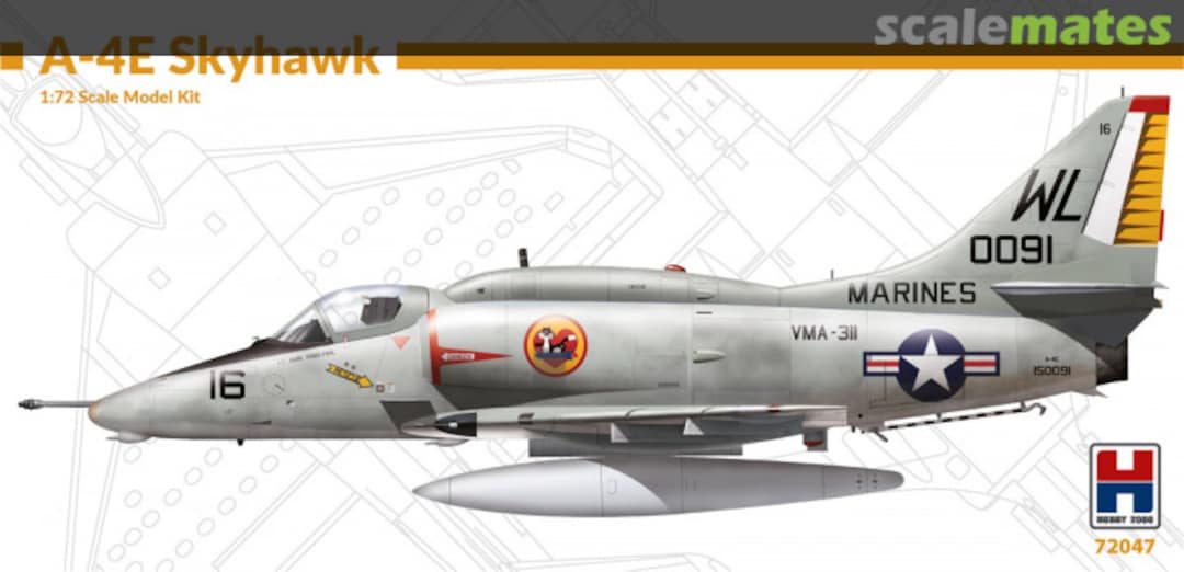 Boxart A-4E Skyhawk 72047 Hobby 2000