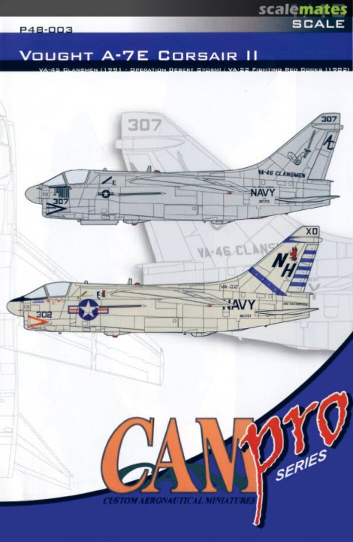 Boxart Vought A-7E Corsair II P48-003 CAM