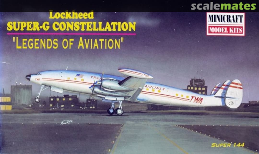 Boxart Lockheed Super-G Constellation 14443 Minicraft Model Kits