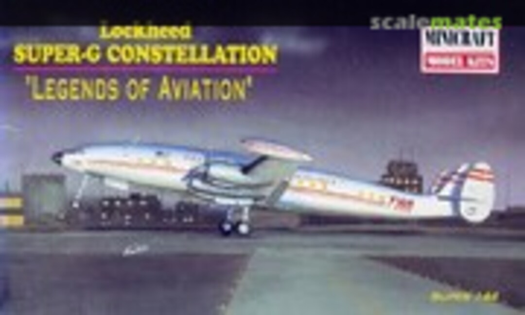 1:144 Lockheed Super-G Constellation (Minicraft Model Kits 14443)