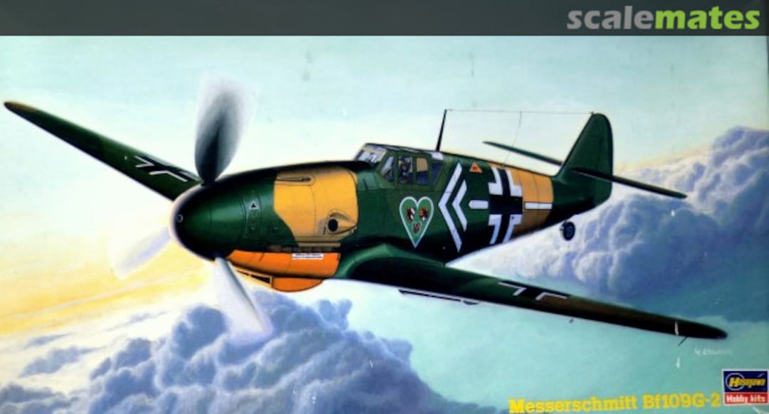 Boxart Messerschmitt Bf109G-2 09013 Hasegawa