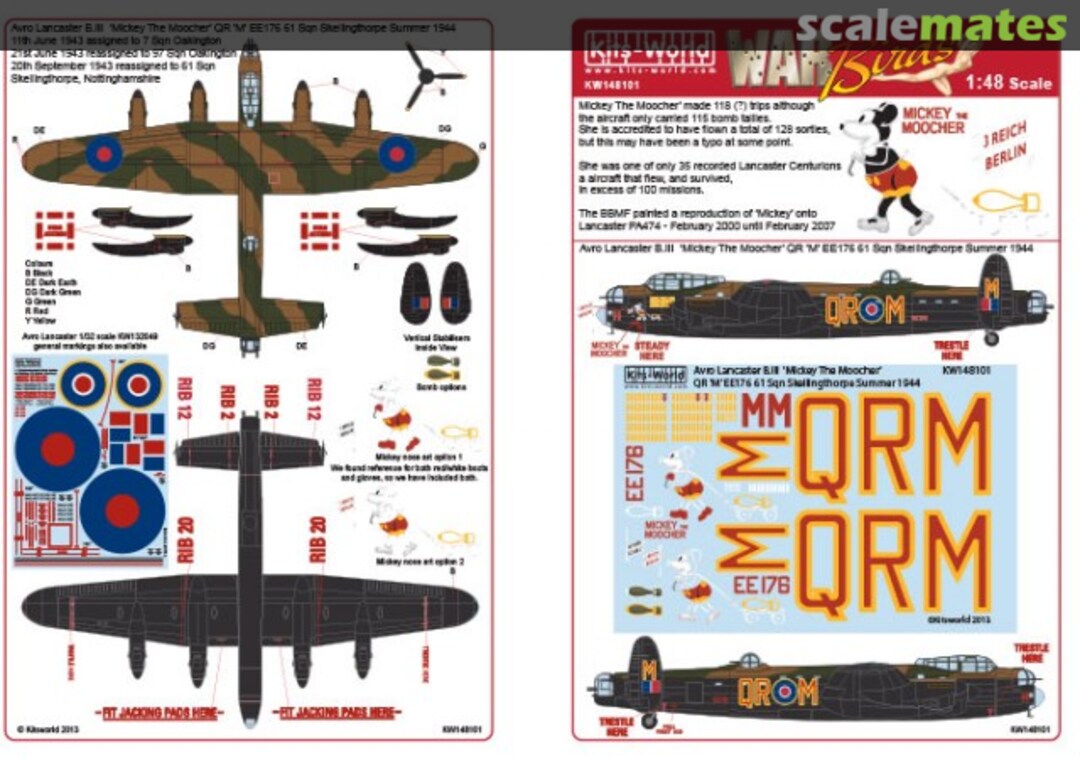 Boxart Avro Lancaster B.III KW148101 Kits-World