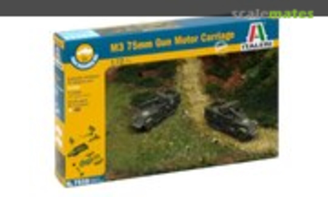 1:72 M3 75mm Gun Motor Carriage (Italeri 7510)