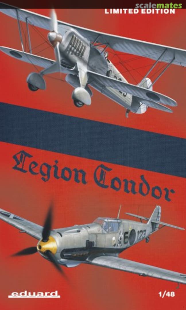 Boxart Legion Condor (He 51B-1, C-1, Bf 109E-1, E-3) 1140 Eduard