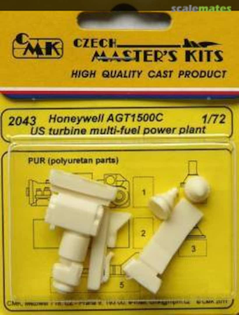 Boxart Honeywell AGT1500C - US turbine multi-fuel power plant 2043 CMK