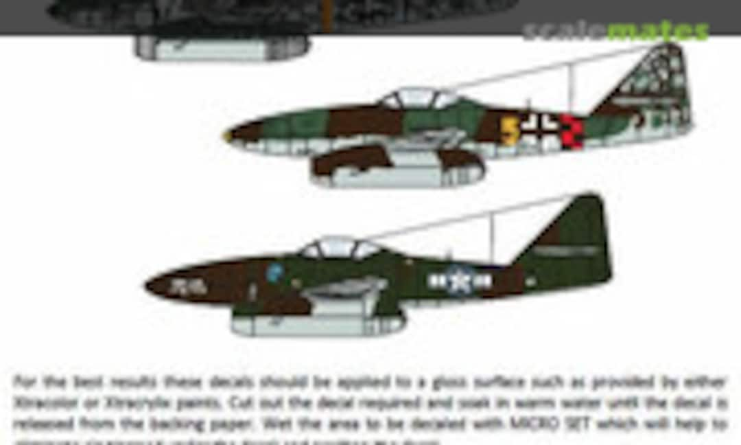 1:48 Messerschmitt Me 262 (Xtradecal X48179)