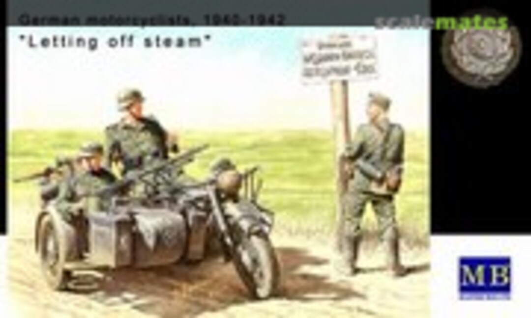 1:35 Motorcyclists 1940-1943 (Master Box MB3539)