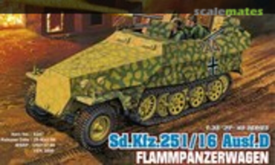 1:35 Sd.Kfz. 251/16 Ausf. D Flammpanzerwagen (Dragon 6247)