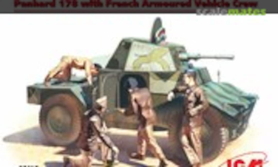 1:35 Panhard 178 with French Armoured Vehicle Crew (ICM 35381)