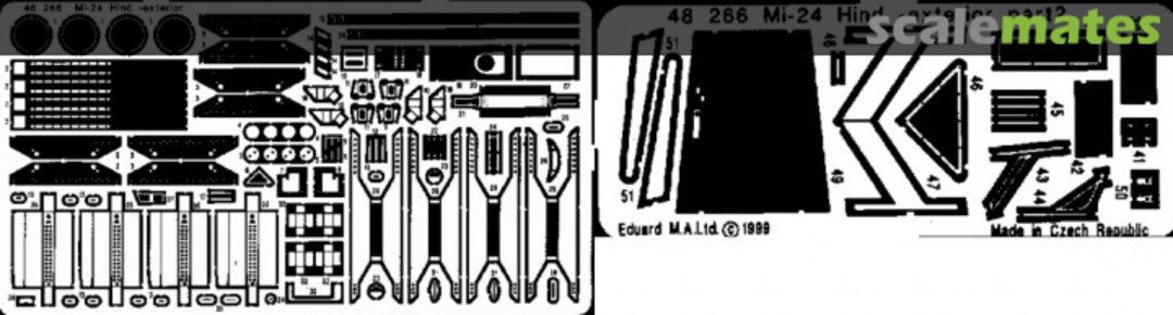 Boxart Mi-24 Hind - Exterior 48266 Eduard